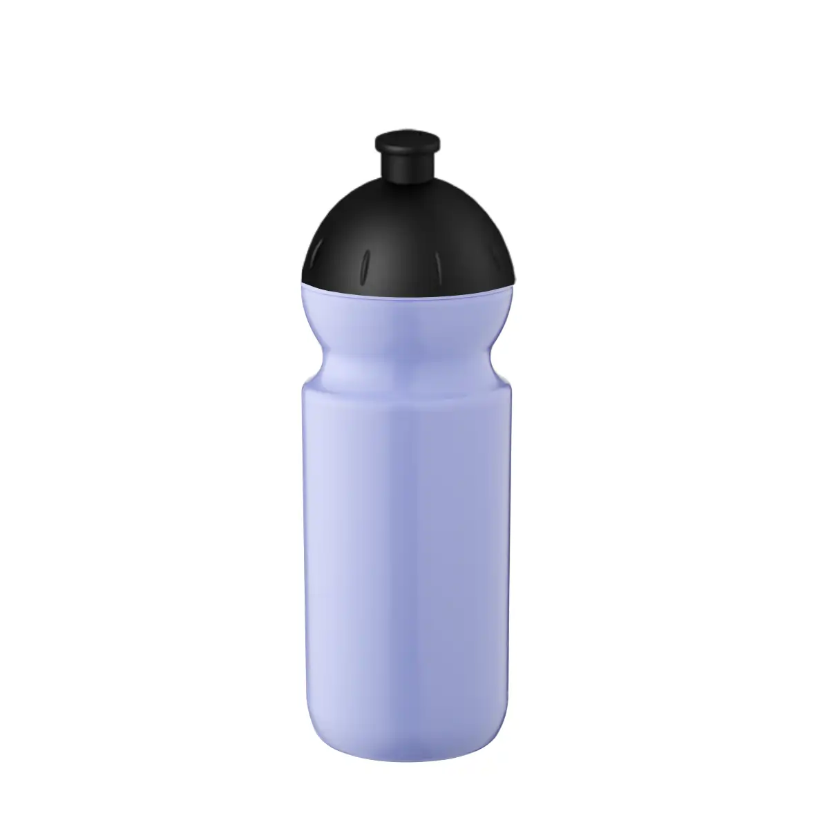 Fitness-Trinkflasche Classic Bio Flaschenfarbe: Flieder Volumen: 500 ml Verschlussfarbe: Schwarz Druck: ohne Druck